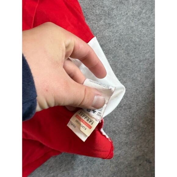 Puma Official Scuderia Ferrari F1 T Shirt Mens XL Red White Santander Weichai - Picture 8 of 10